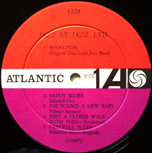 Various : Jazz At Jazz, Ltd. (LP, Album, Mono)
