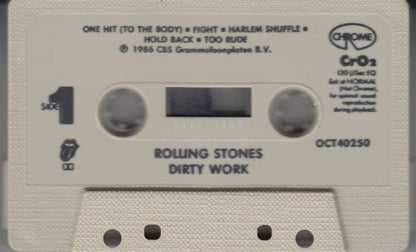 The Rolling Stones : Dirty Work (Cass, Album)