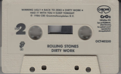 The Rolling Stones : Dirty Work (Cass, Album)