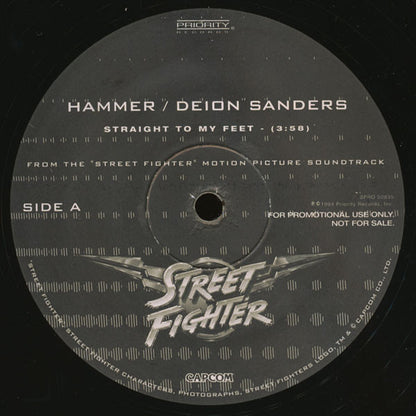 MC Hammer / Deion Sanders : Straight To My Feet (12", Promo)