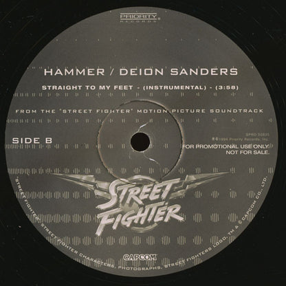 MC Hammer / Deion Sanders : Straight To My Feet (12", Promo)