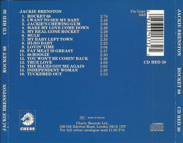 Jackie Brenston : Rocket 88 (CD, Comp)