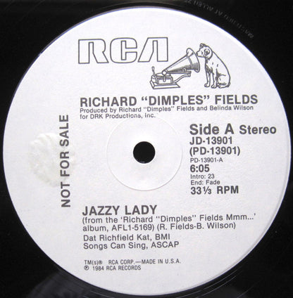 Richard 'Dimples' Fields : Jazzy Lady (12", Promo)
