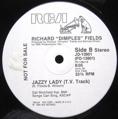 Richard 'Dimples' Fields : Jazzy Lady (12", Promo)