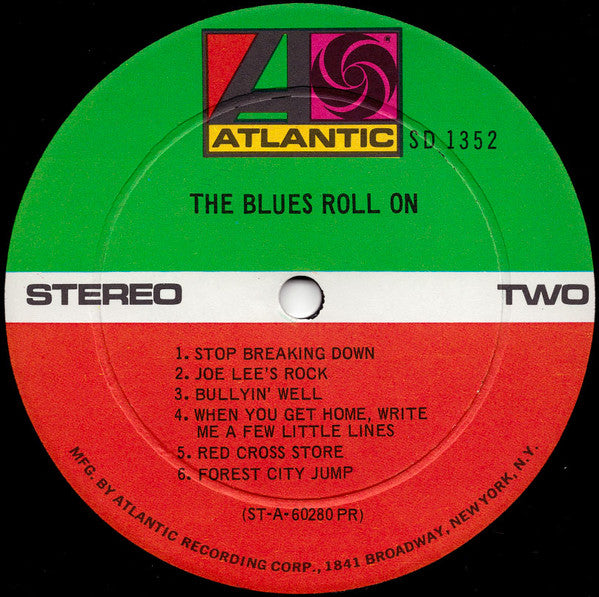 Various : The Blues Roll On (LP, RE)