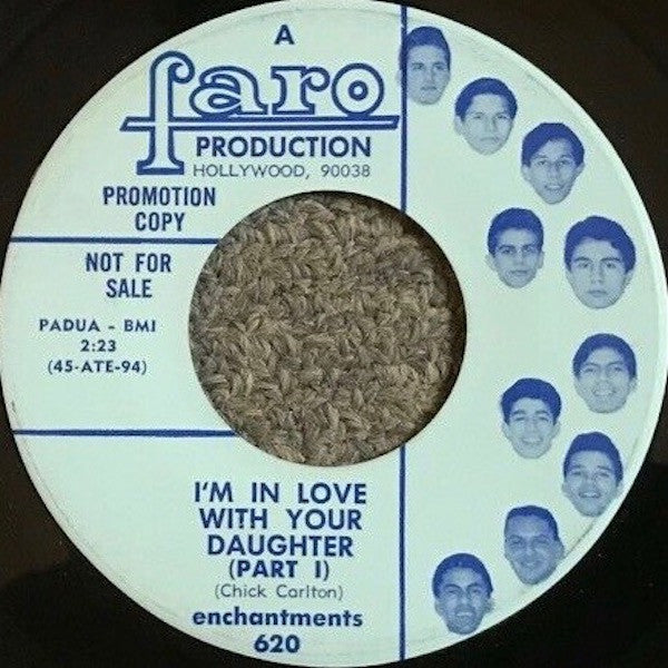 The Enchantments : I'm In Love With Your Daughter (7", Promo)