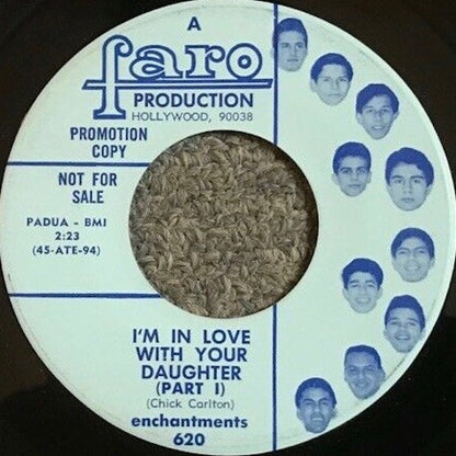 The Enchantments : I'm In Love With Your Daughter (7", Promo)
