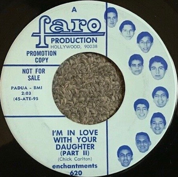 The Enchantments : I'm In Love With Your Daughter (7", Promo)