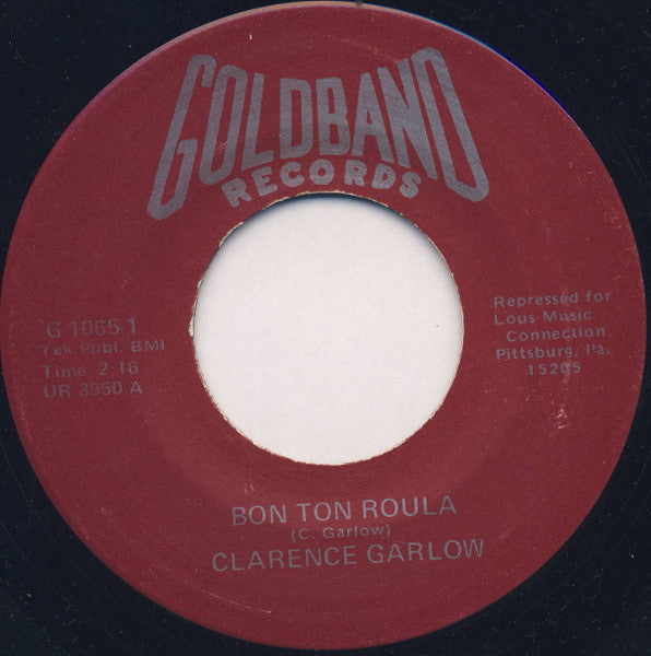 Clarence Garlow : Bon Ton Roula (7", Single, RP)