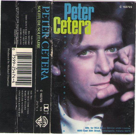 Peter Cetera : Solitude / Solitaire (Cass, Album, Club, Dol)