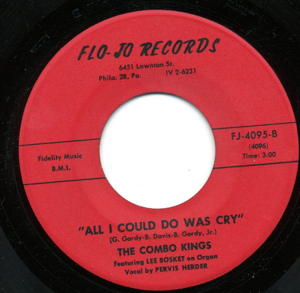 The Combo Kings : Mish Mash / All I Could Do Was Cry (7", Single)