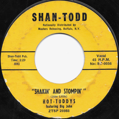 Hot-Toddys : Rockin' Crickets / Shakin' And Stompin' (7", Single, Styrene)