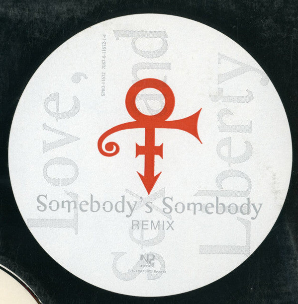 The Artist (Formerly Known As Prince) : Somebody's Somebody (Remix) (12", Single, Promo)