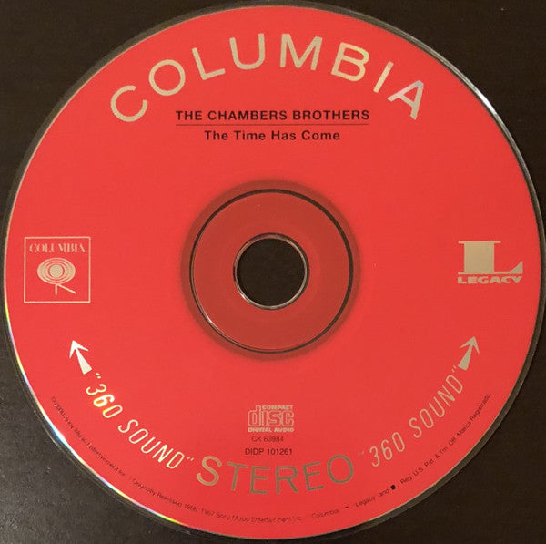 The Chambers Brothers : The Time Has Come (CD, Album, Mono, RE, RM)