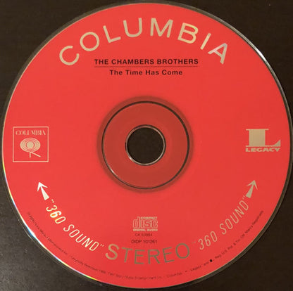 The Chambers Brothers : The Time Has Come (CD, Album, Mono, RE, RM)