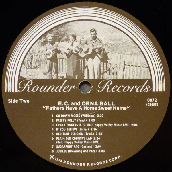 Estil C. Ball And Orna Ball : Fathers Have A Home Sweet Home (LP)