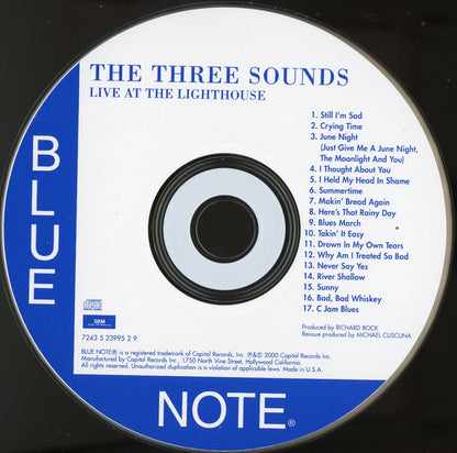The Three Sounds : Live At The Lighthouse (CD, Album)