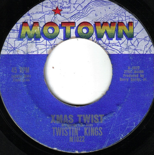 Twistin' Kings : Xmas Twist (7", Single)