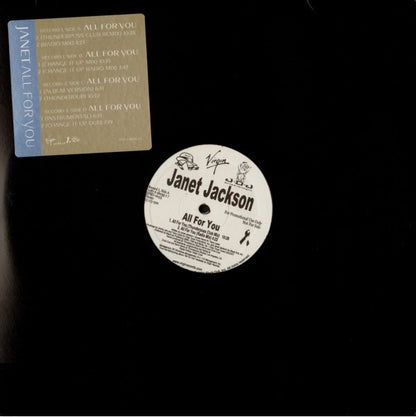 Janet Jackson : All For You (2x12", Single, Promo)
