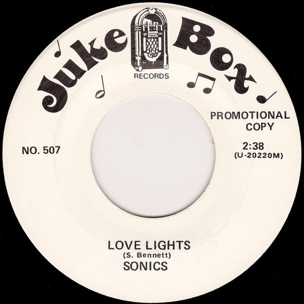 The Sonics : Love Lights (7", Promo)