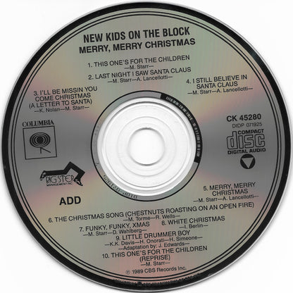 New Kids On The Block : Merry, Merry Christmas (CD, Album)