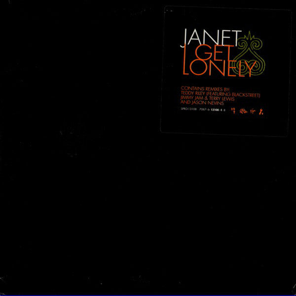 Janet Jackson : I Get Lonely (2x12", Single, Promo)