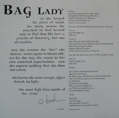 Erykah Badu : Bag Lady (CD, Single)
