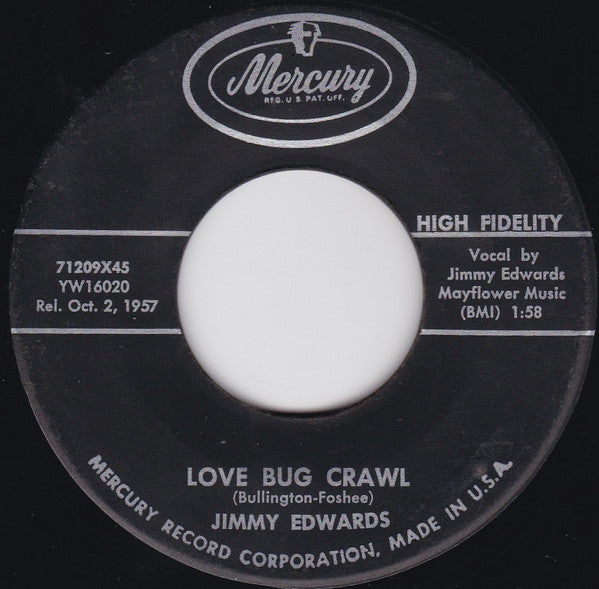 Jimmy Edwards (8) : Love Bug Crawl (7", Single, RCA)