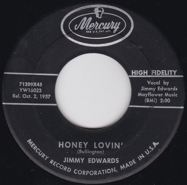 Jimmy Edwards (8) : Love Bug Crawl (7", Single, RCA)
