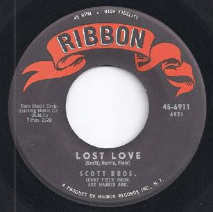 The Scott Brothers : Lost Love / Only Then (7", Single)