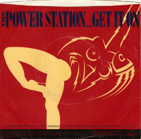 The Power Station : Get It On (7", Single, Promo)