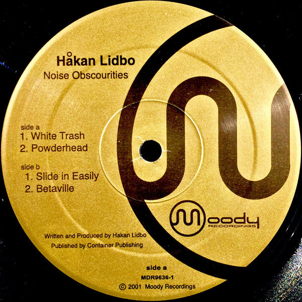 Håkan Lidbo : Noise Obscourities (12")