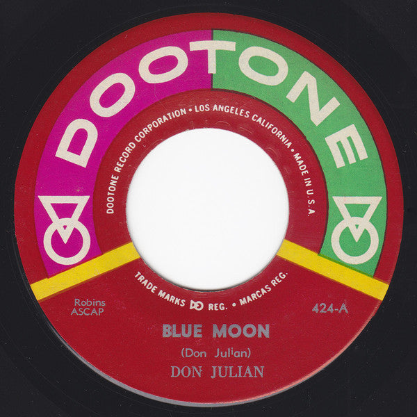 Don Julian : Blue Moon / Big Mama Wants To Rock (7", RE)