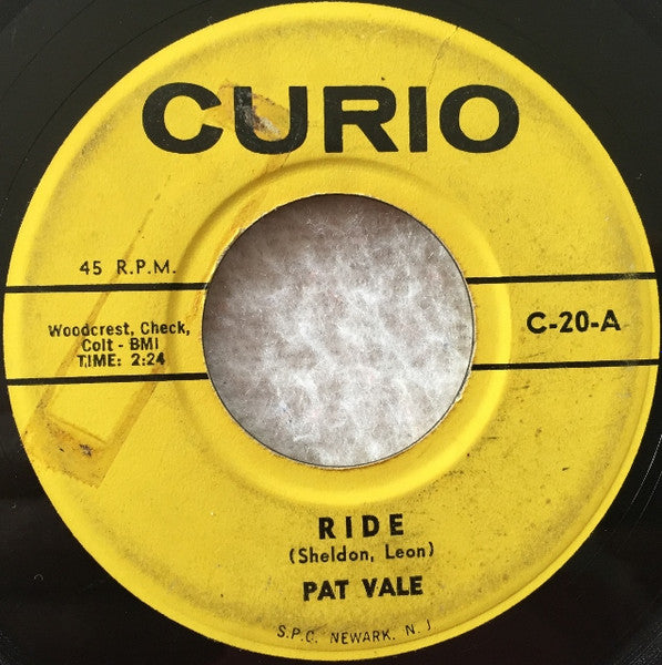 Pat Vale / John Logan (8) : Ride / Wiggle Wobble (7", Single)