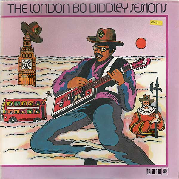 Bo Diddley : The London Bo Diddley Sessions (LP, Album, Gat)