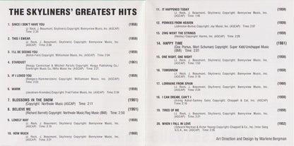 The Skyliners : The Skyliners' Greatest Hits (CD, Comp)