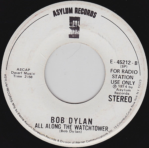 Bob Dylan : It Ain't Me, Babe (7", Promo)