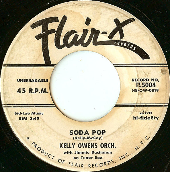 Kelly Owens Orchestra : The Sweeper / Soda Pop (7", Promo)