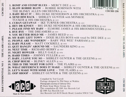 Various : R & B Confidential No.1 - The Flair Label (CD, Comp)