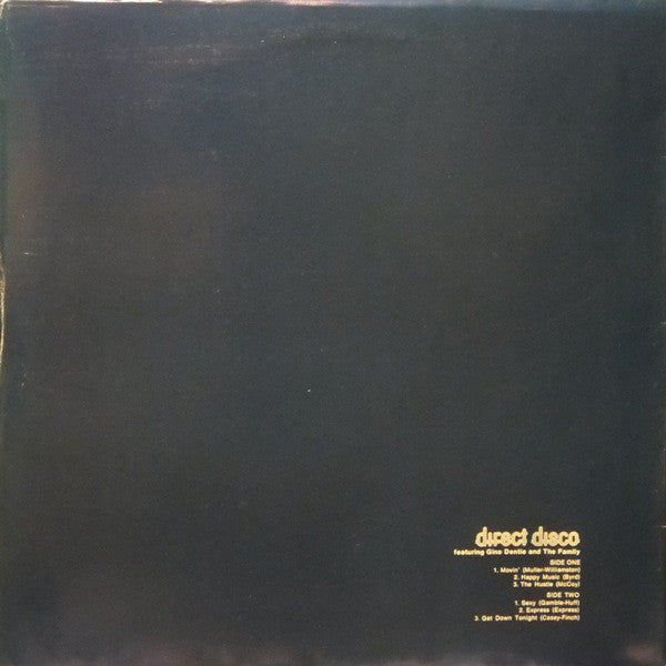Gino Dentie And The Family : Direct Disco (12", Ltd, Whi)