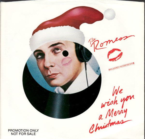 The Romeos : Jingle Bell Jam / Seriously Affected (Rock And Roll And Love And Death) (7", Promo, Styrene)