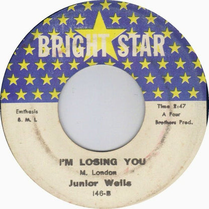 Junior Wells : Cut My Toe Nail / I'm Losing You (7", Single)
