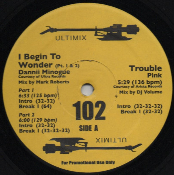 Various : Ultimix 102 (2x12", Comp, Promo)