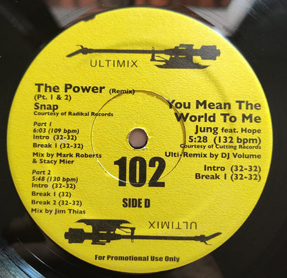 Various : Ultimix 102 (2x12", Comp, Promo)