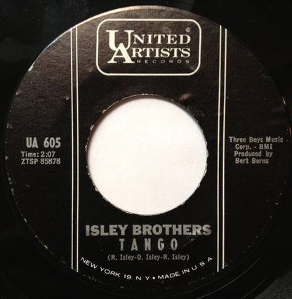 The Isley Brothers : Tango / She's Gone (7", Single, Styrene)