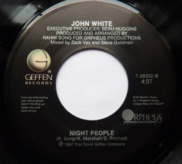 John White (2) : (Can't) Get You Out Of My System (7")
