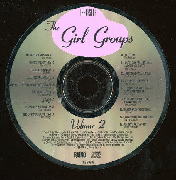 Various : The Best Of The Girl Groups, Volume 2 (CD, Comp)