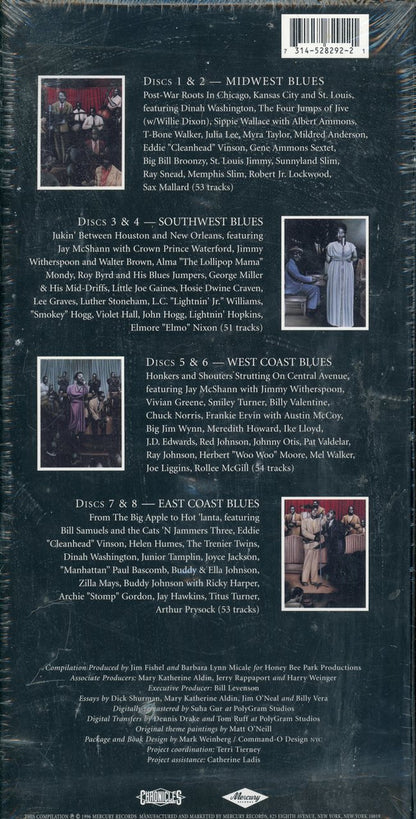 Various : Mercury Blues 'N' Rhythm Story 1945-1955 (8xCD, Comp + Box)