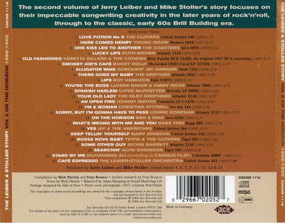 Leiber & Stoller : The Leiber & Stoller Story Volume 2 (On The Horizon 1956-1962) (CD, Comp)
