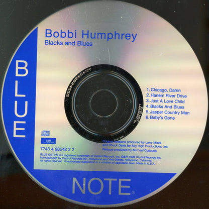Bobbi Humphrey : Blacks And Blues (CD, Album, RE)